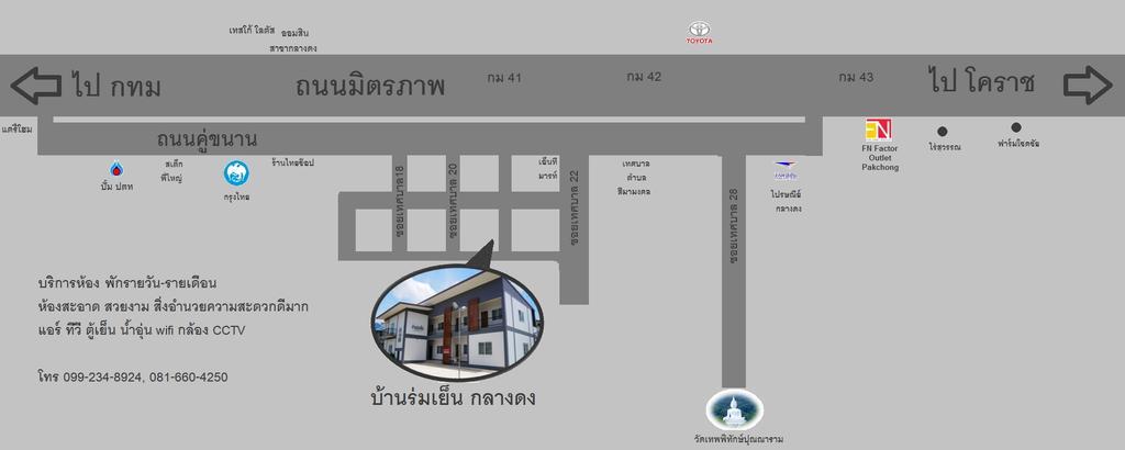 Bann Rumyen Klang Dong Phayayen Exteriör bild